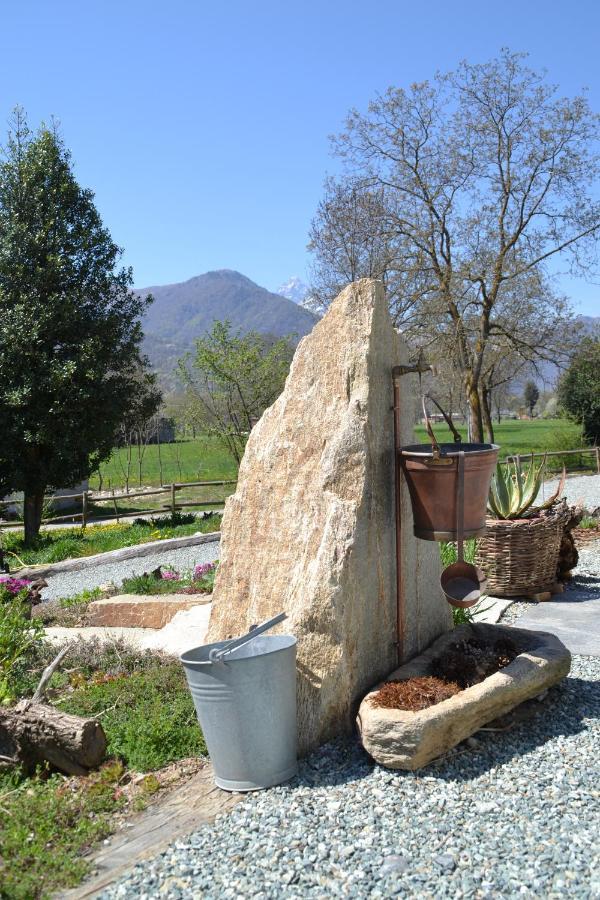 Semi Al Vento: La Bio-Casa Nel Giardino Incantato! Apartamento Paesana Exterior foto